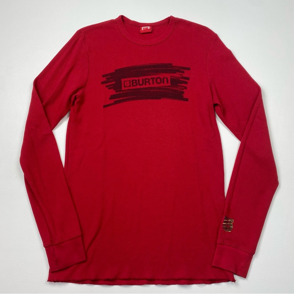 Men’s Burton Long Sleeve Thermal Waffle Knit T-Shirt Size Small/Medium